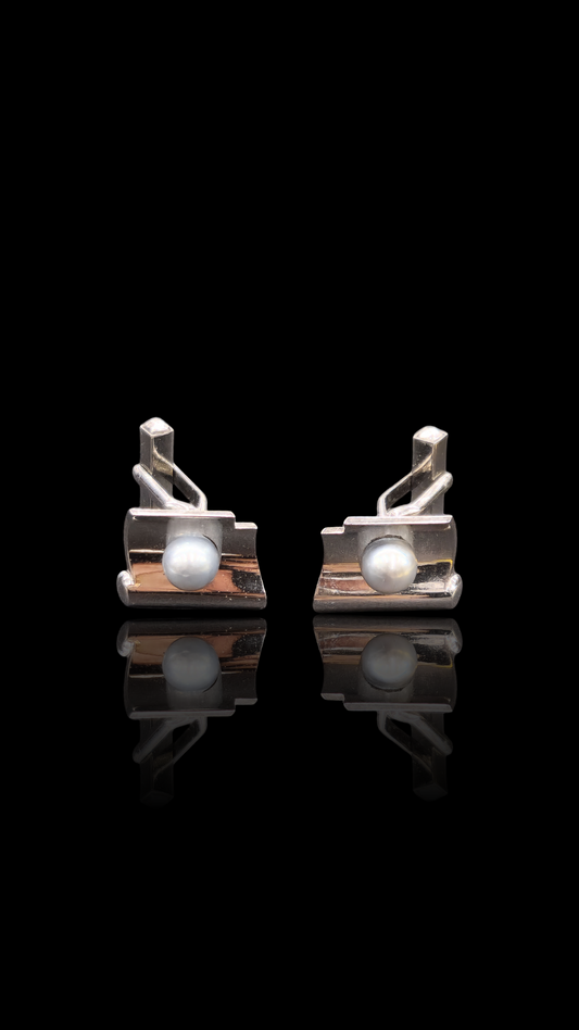 Sterling silver cufflinks