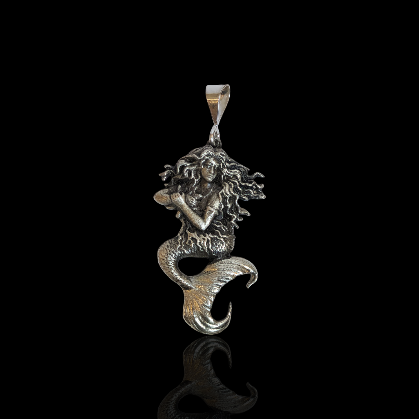 .925 Mermaid Pendant - Handcrafted