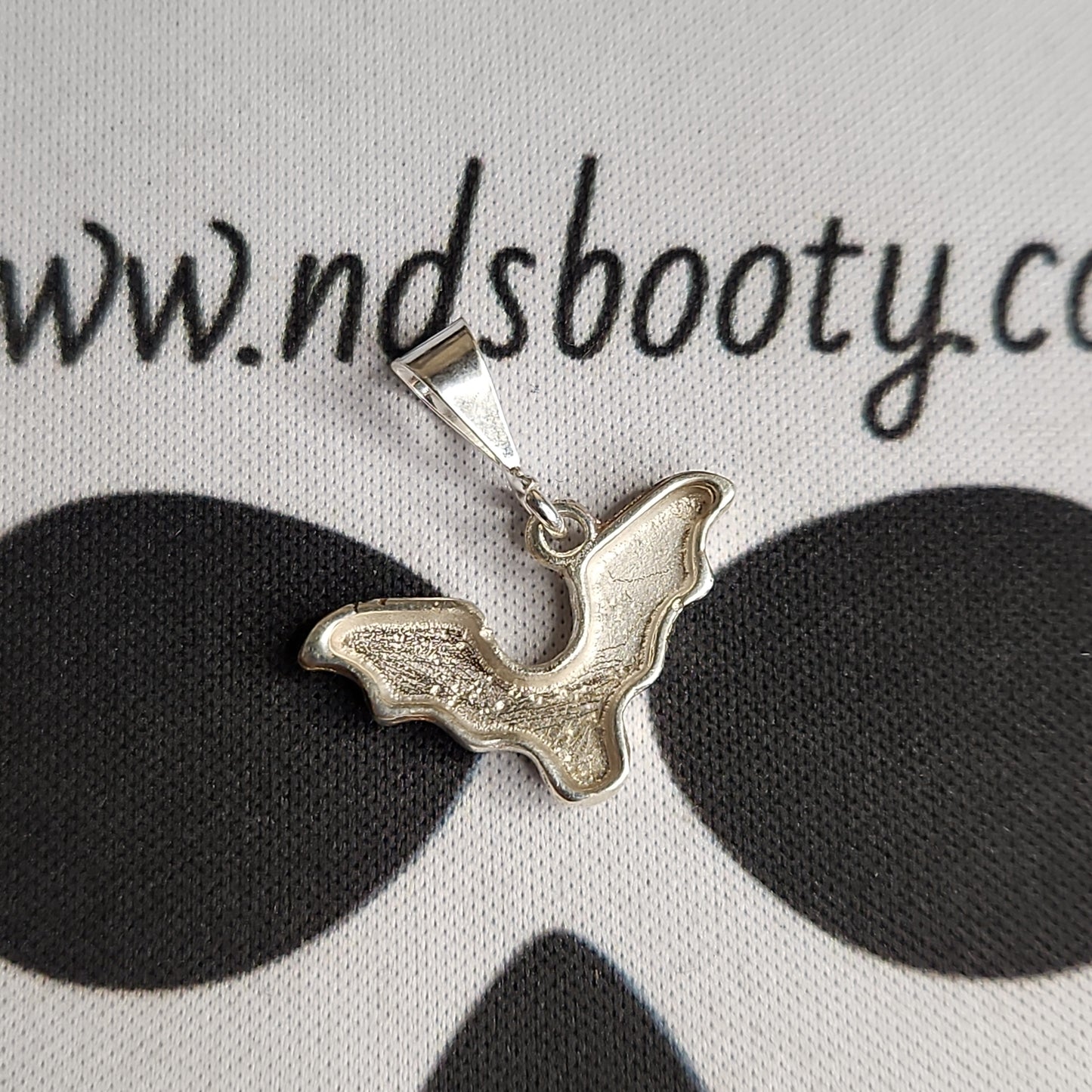 .925 Bat Charm (variant 2) - Handcrafted