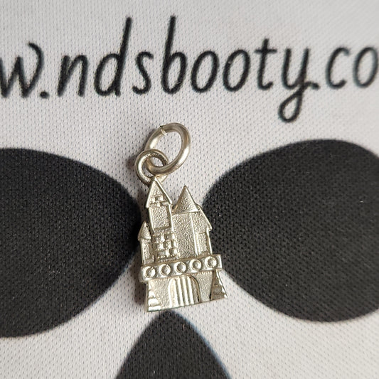 .925 Castle Charm - Handcrafted